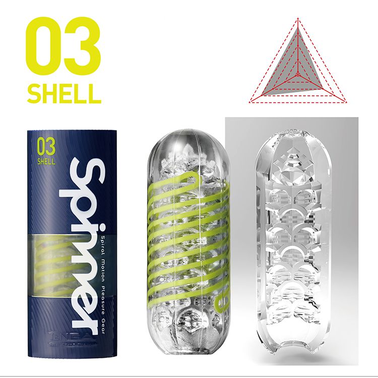 Tenga Spinner xoắn ốc 6 kiểu dáng độc đáo
