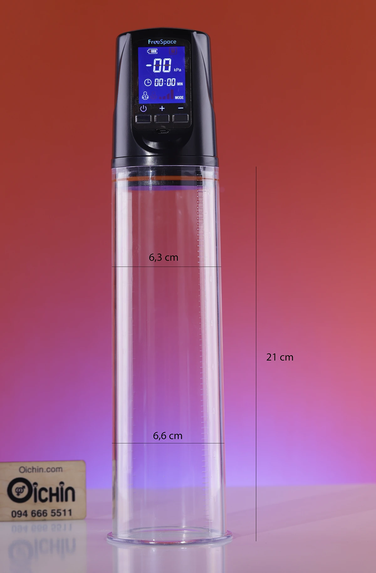 FreeSpace Man 2 bơm tự động màn hình LCD