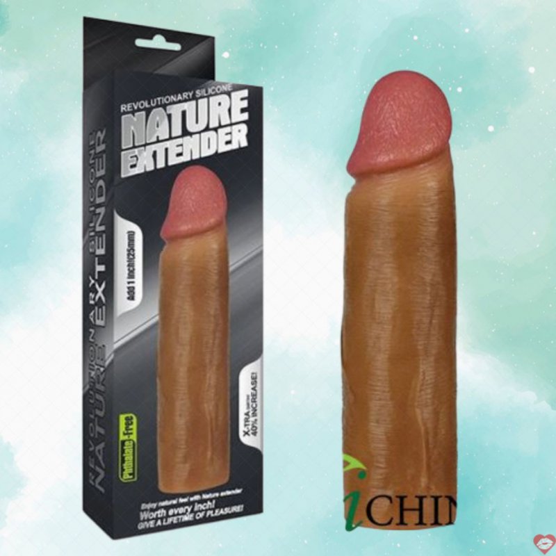 Bao cao su đôn dên Lovetoy Nature Extender tăng kích thước mềm mại 