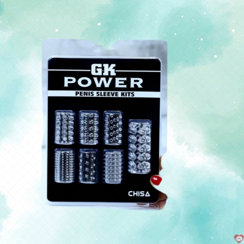 Chisa GK Power bao gai 7 kích cỡ combo tăng hưng phấn 
