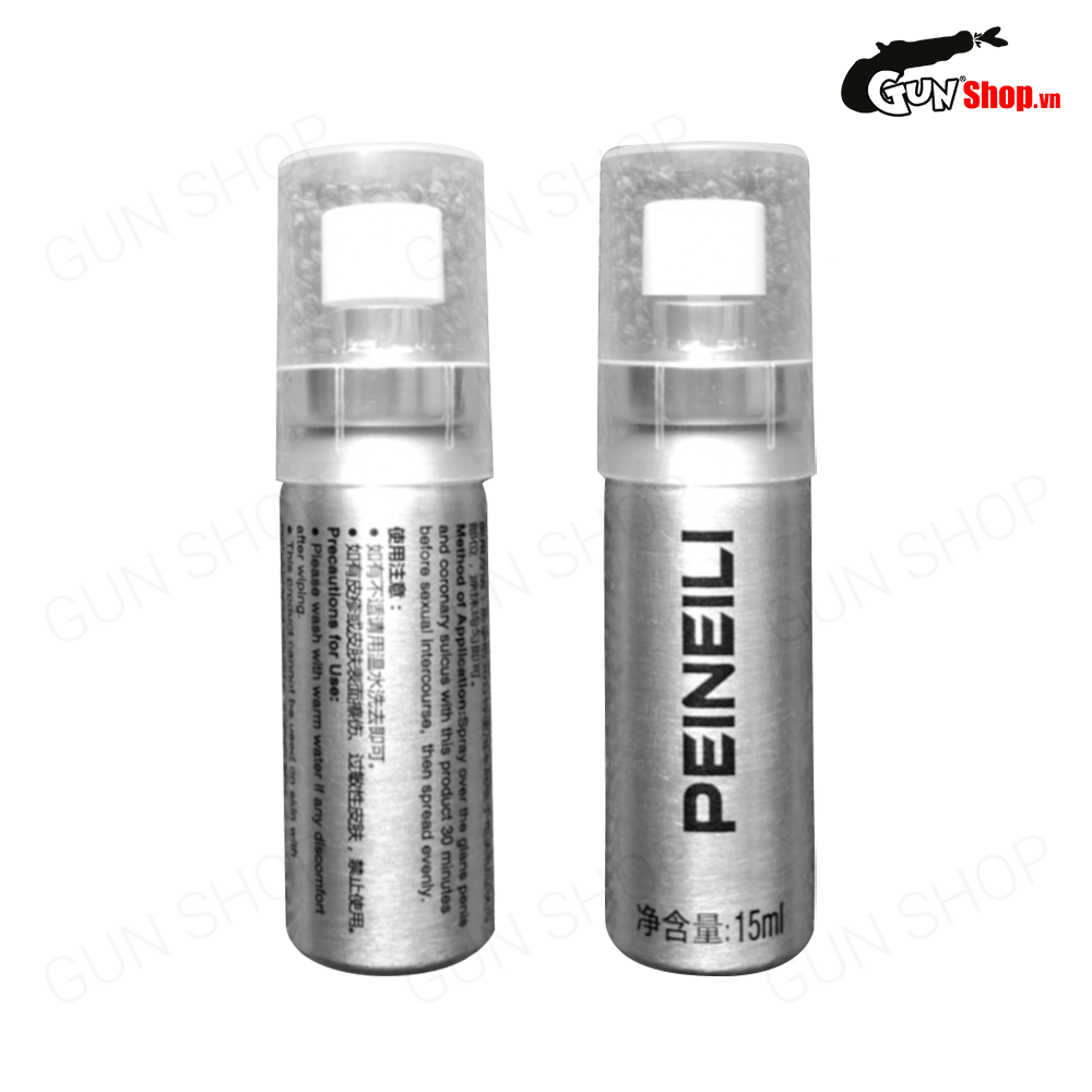 Chai xịt HongKong Peineili - Kéo dài thời gian - Chai 15ml