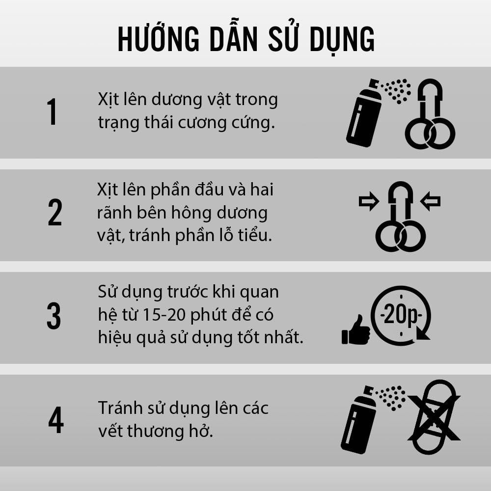 Chai xịt Thái Lan Longtime - Kéo dài thời gian - Chai 5ml