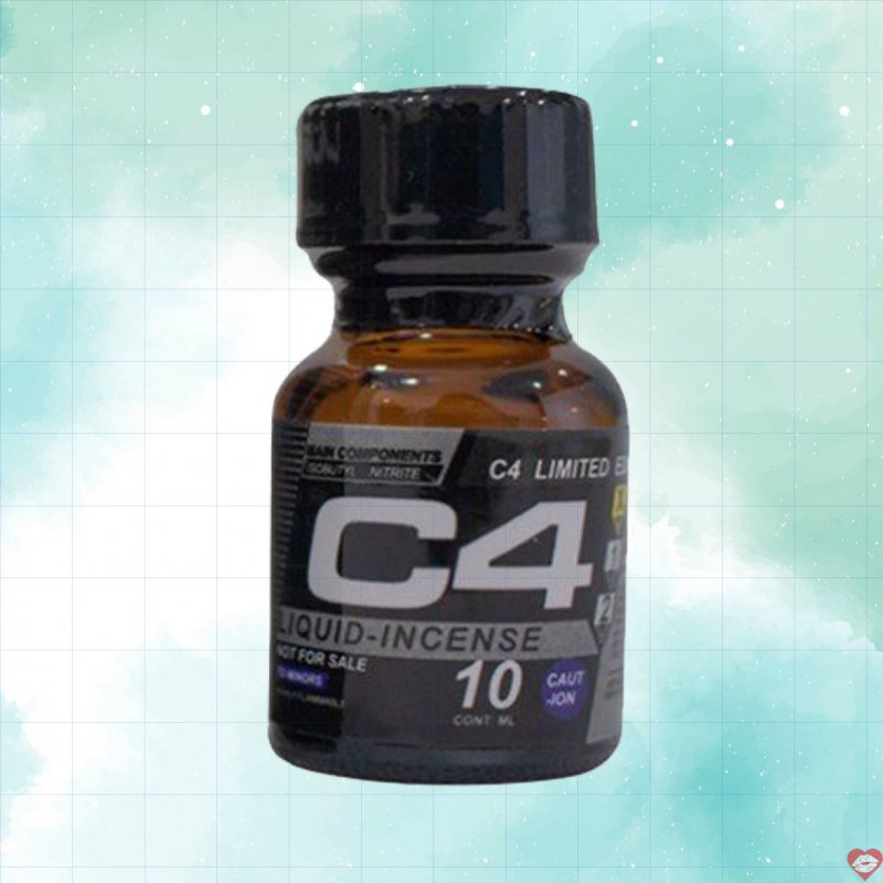 Popper C4 Black 10ml chính hãng Mỹ tăng khoái cảm bảo hành 