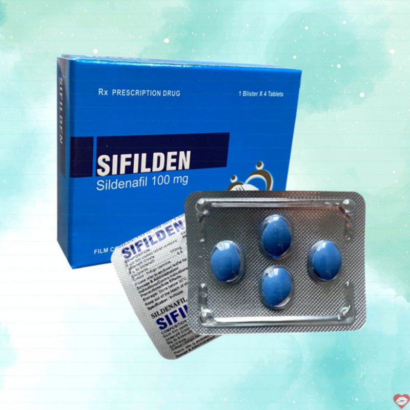 Thuốc Cường Dương Sifilden 100mg Kéo Dài Chống Xuất Tinh Sớm 