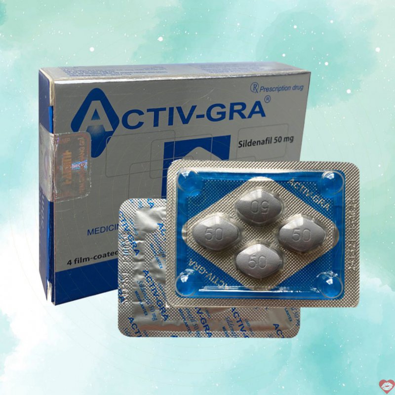 Activ-Gra 50mg thuốc cường dương kéo dài quan hệ chống xuất tinh sớm nam 