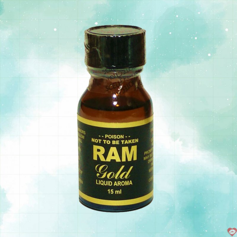 Popper Ram Gold 15ml hương thơm đậm đặc kích thích mạnh mẽ 