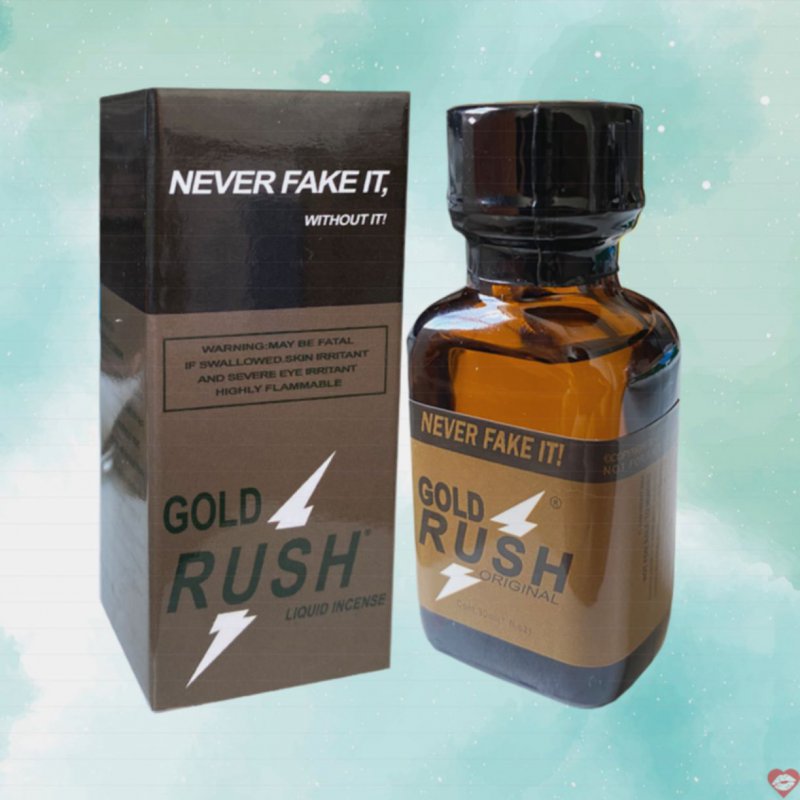 Popper Gold Rush 30ml Tăng Kích Thích Quyến Rũ Mạnh Mẽ 