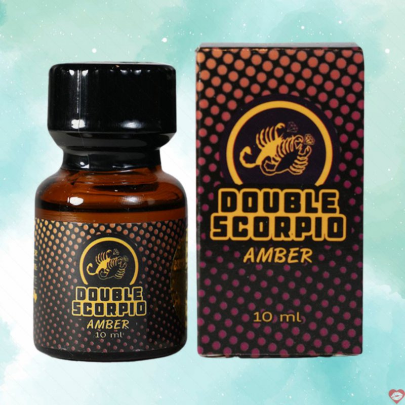 Popper Double Scorpio Amber 10ml tăng ham muốn cảm xúc mạnh mẽ 