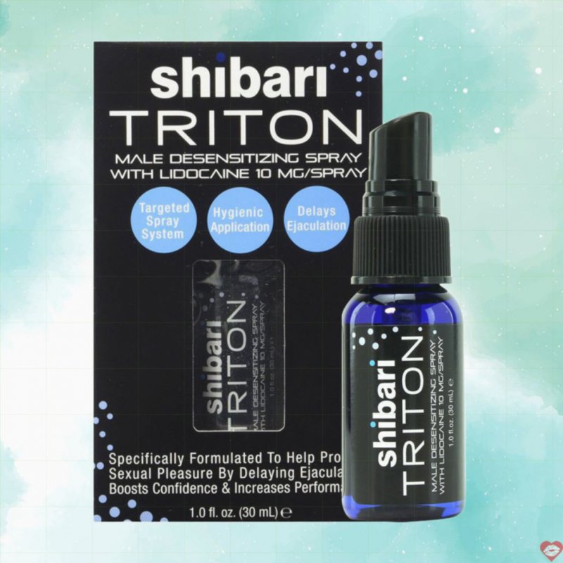 Shibari Triton Mỹ chai xịt 30ml kéo dài quan hệ an toàn hiệu quả 