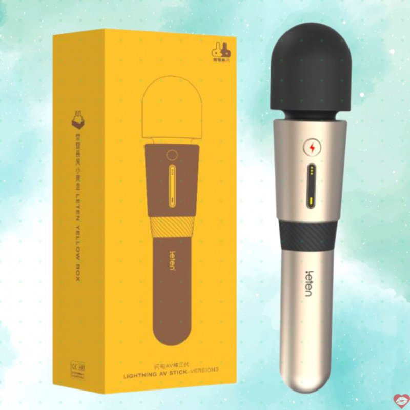 Chày rung Leten Lightning AV Stick 3 phiên bản cao cấp sang trọng 