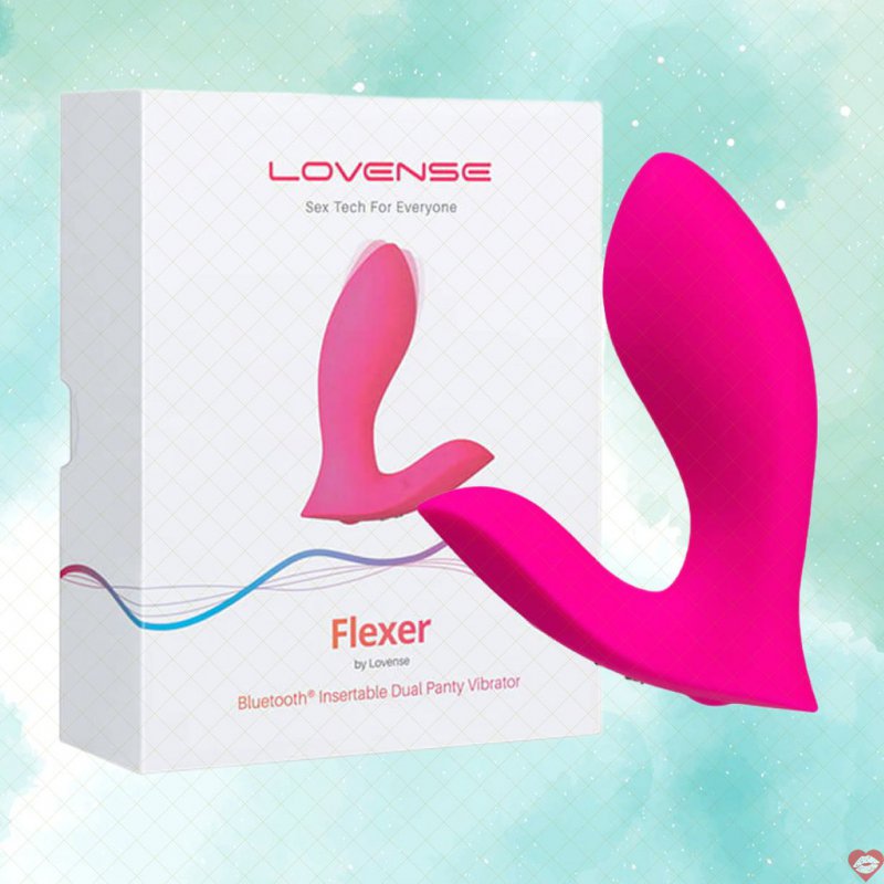 Trứng rung Lovense Flexer 2 đầu điều khiển bằng ứng dụng tiện lợi 