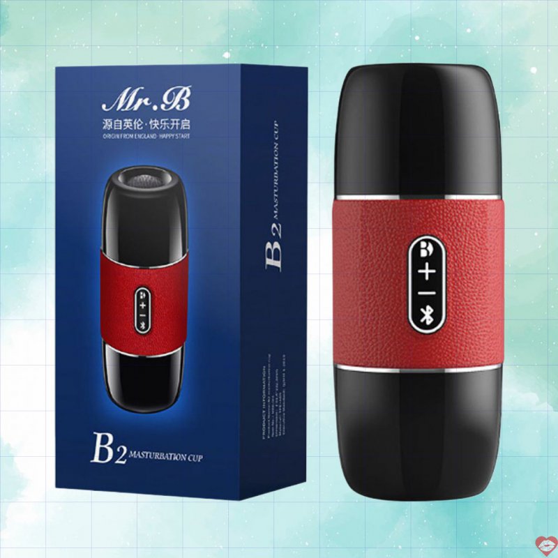 Âm đạo giả Mr.B B2 đa năng rung mạnh 10 chế độ Bluetooth điều khiển 
