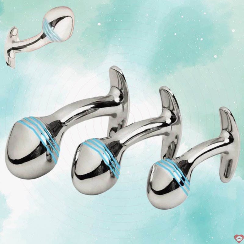 Phích cắm hậu môn inox dương vật giả bền đẹp cho trải nghiệm mới 