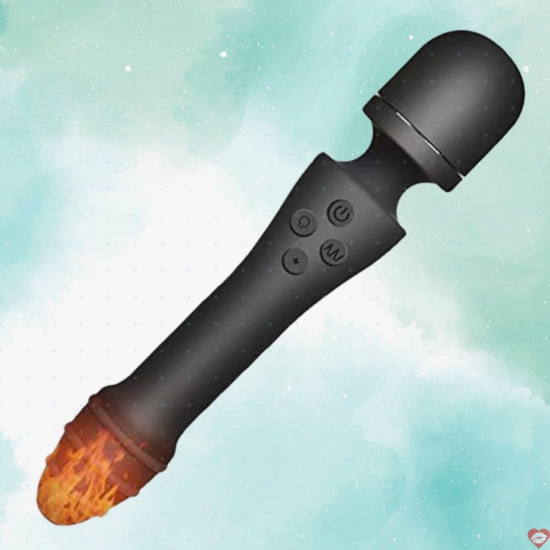 Chày rung AV Stick hai đầu toả nhiệt rung massage điểm G đỉnh cao 