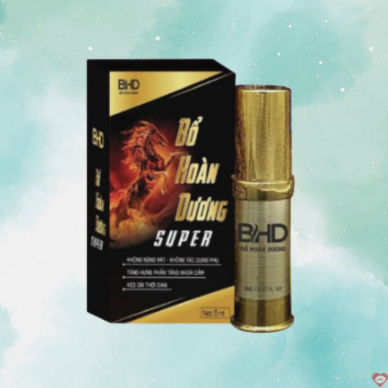 Chai xịt bổ hoàn dương super plus tăng cường sinh lý hiệu quả chính hãng 