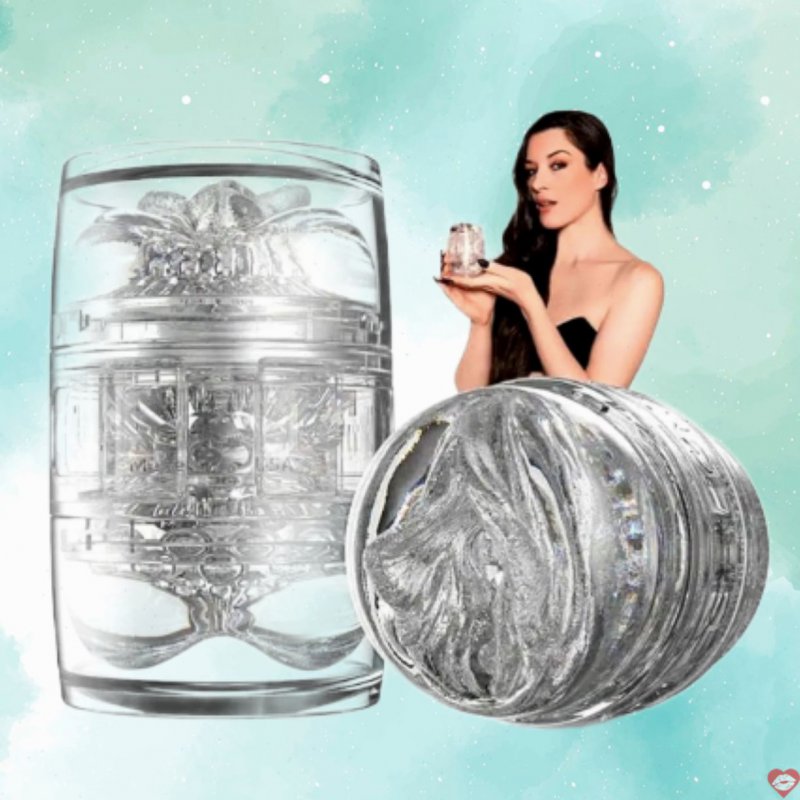 Cốc thủ dâm Fleshlight Quickshot STOYA silicone cao cấp trong suốt tăng khoái cảm 
