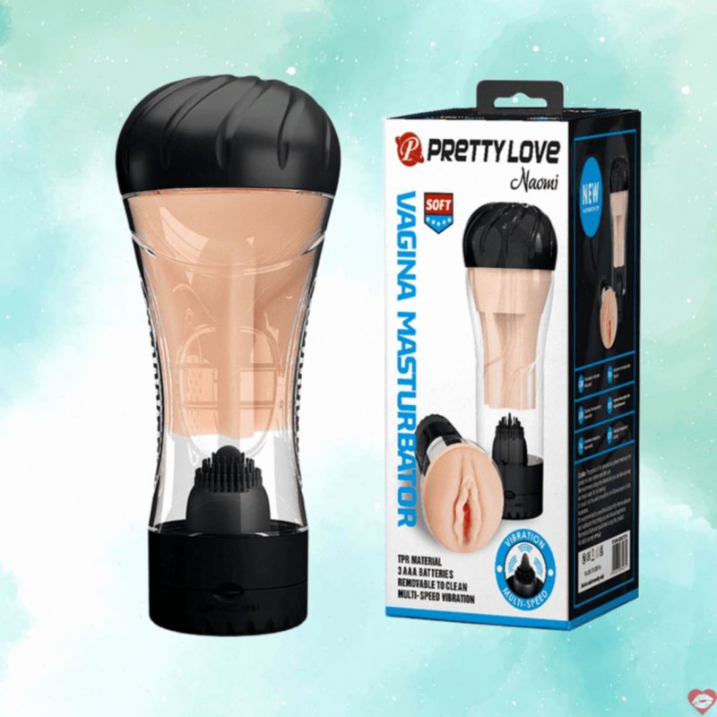 Âm đạo giả Pretty Love Naomi siêu mềm kích thích tận hưởng 