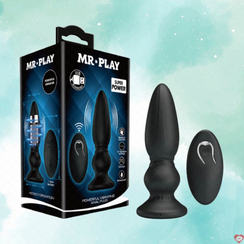 Trứng rung hậu môn Pretty Love Mr-Play Hotkey 86W 12 chế độ rung 