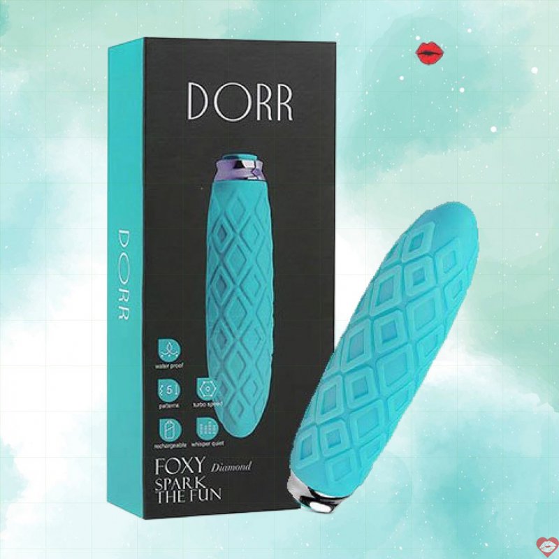 Máy rung mini kim cương Dorr Foxy Diamond silicone ABS kích thích cùng 