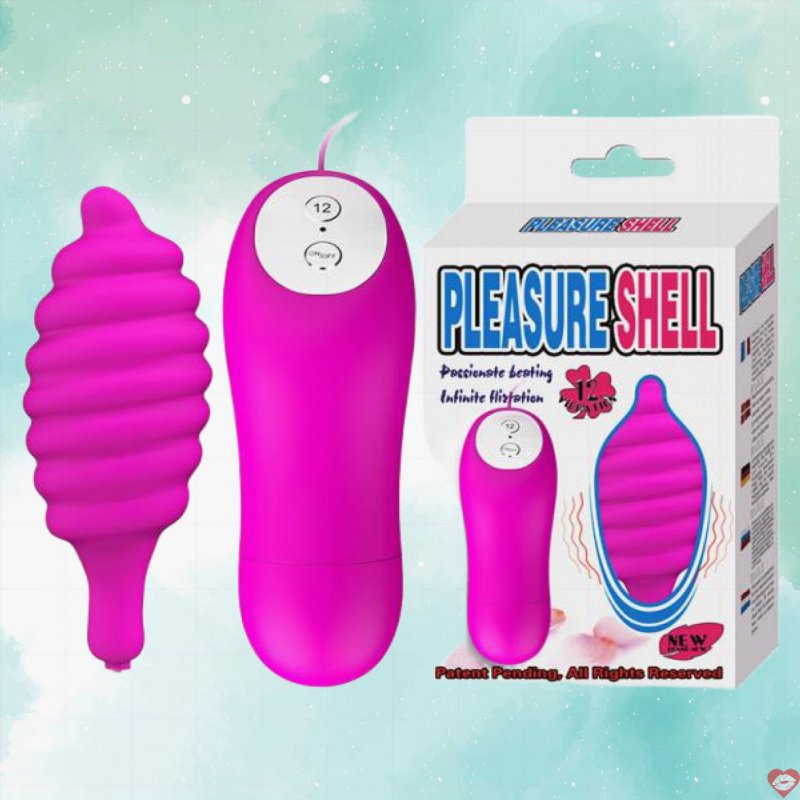 Trứng rung Prettylove xoắn ốc silicon cao cấp kích thích mạnh 