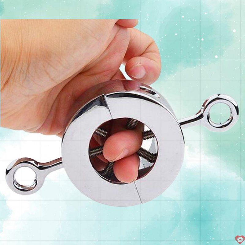 Vòng đeo tinh hoàn kim loại độc đáo kích thích bạo dâm chất lượng cao 