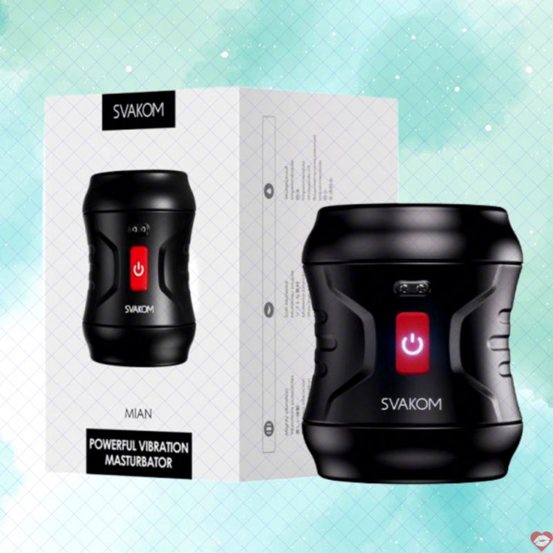 Âm đạo giả Svakom Mian điều khiển qua app máy thủ dâm cao cấp
