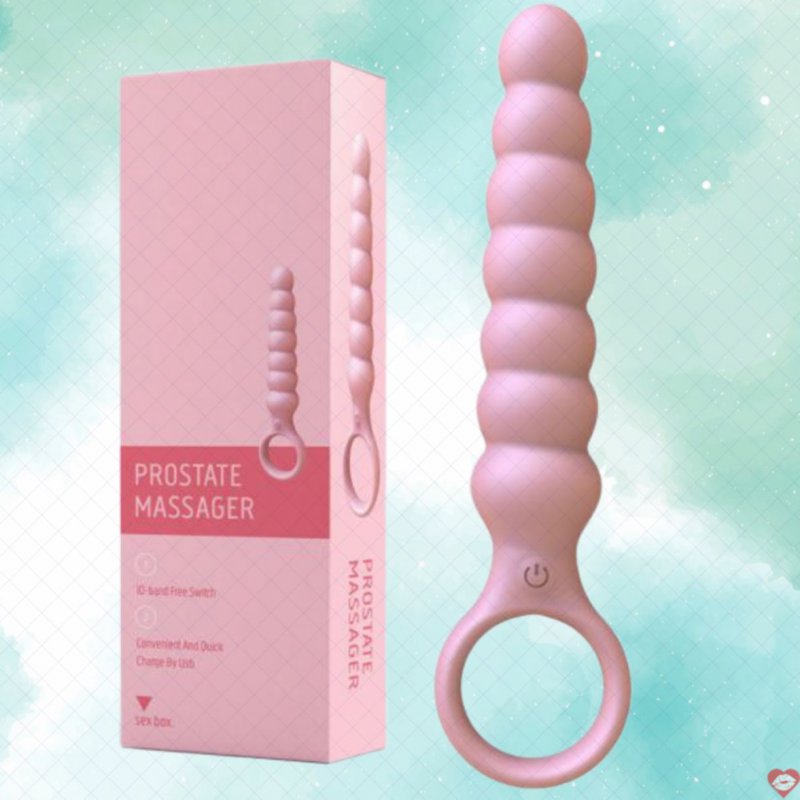 Dụng cụ kích thích hậu môn Seniuniu Prostate Massager silicone hồng 