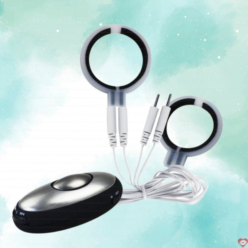Vòng đôi xung điện silicon kích thích dương vật to dài khỏe mạnh 