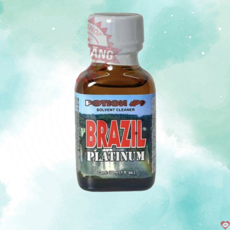 Popper Brazil Platinum 30ml chính hãng mạnh Mùi thơm cuốn hút kích thích 