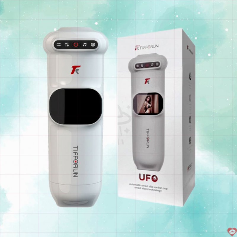 Âm đạo giả rung thụt tự động Yeain Tifforun UFO toả nhiệt màn hình LED