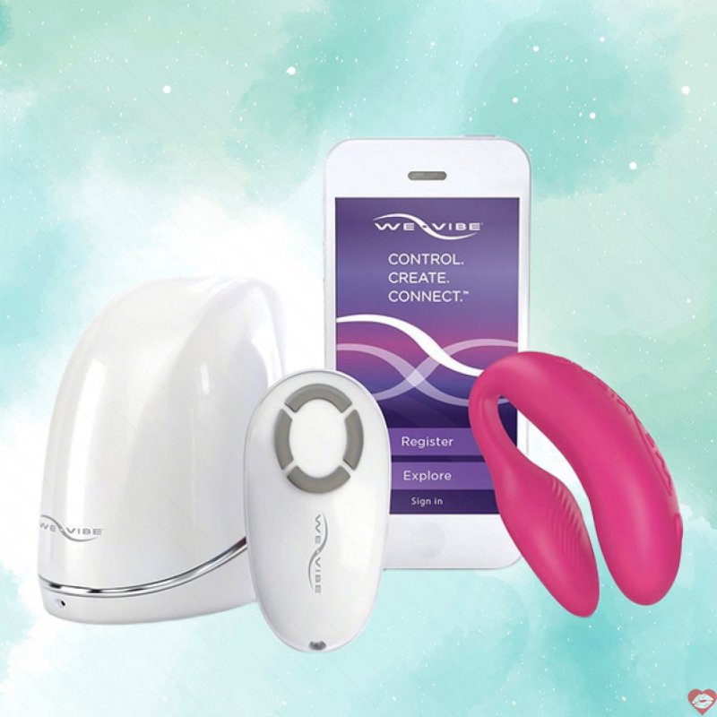 Máy mát xa điểm G We Vibe 4 Plus Bluetooth silicon y tế cao cấp chống nước 