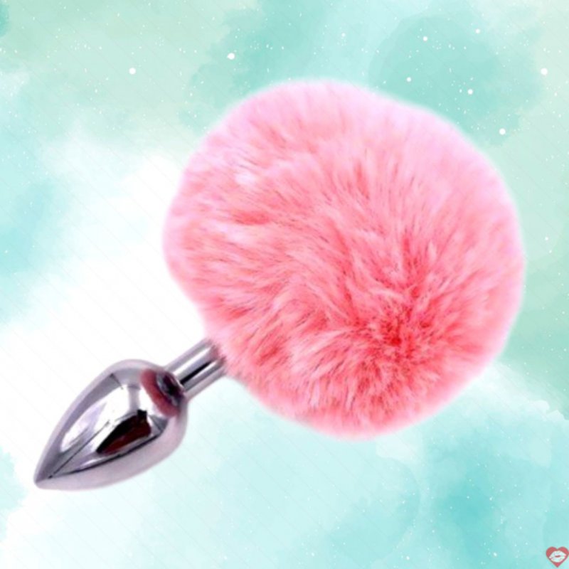 Đuôi thỏ hậu môn kích thích quyến rũ phích cắm butt plug silicon 