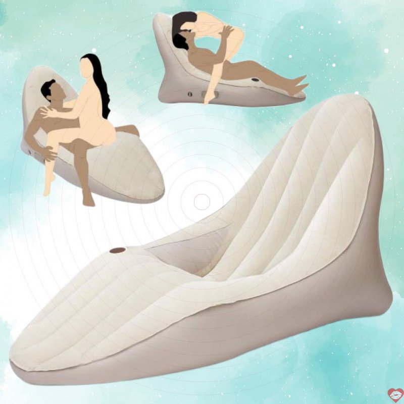 Ghế sofa bơm hơi tình yêu cao cấp hỗ trợ tư thế G-Spot thoải mái 