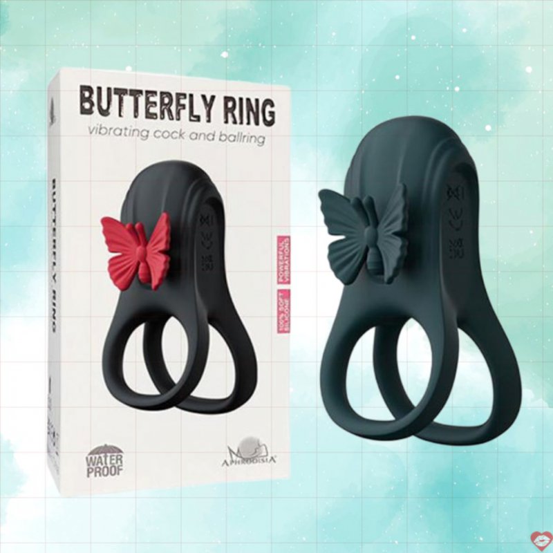 Vòng rung đôi Butterfly Ring cánh bướm tăng khoái cảm cho đôi 