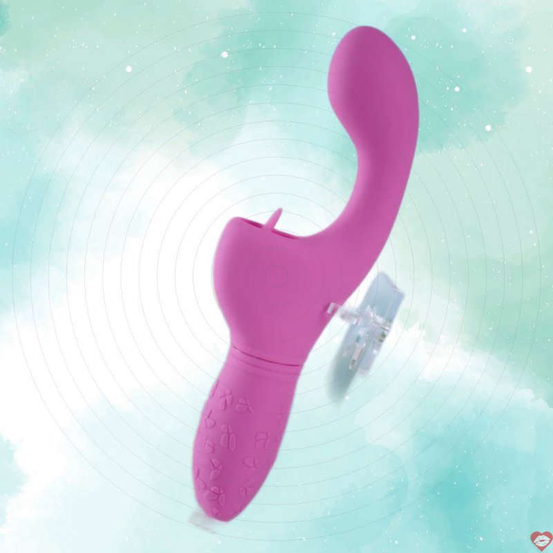 CalExotics Kiss Flicker rung kích thích điểm G kết hợp lưỡi liếm
