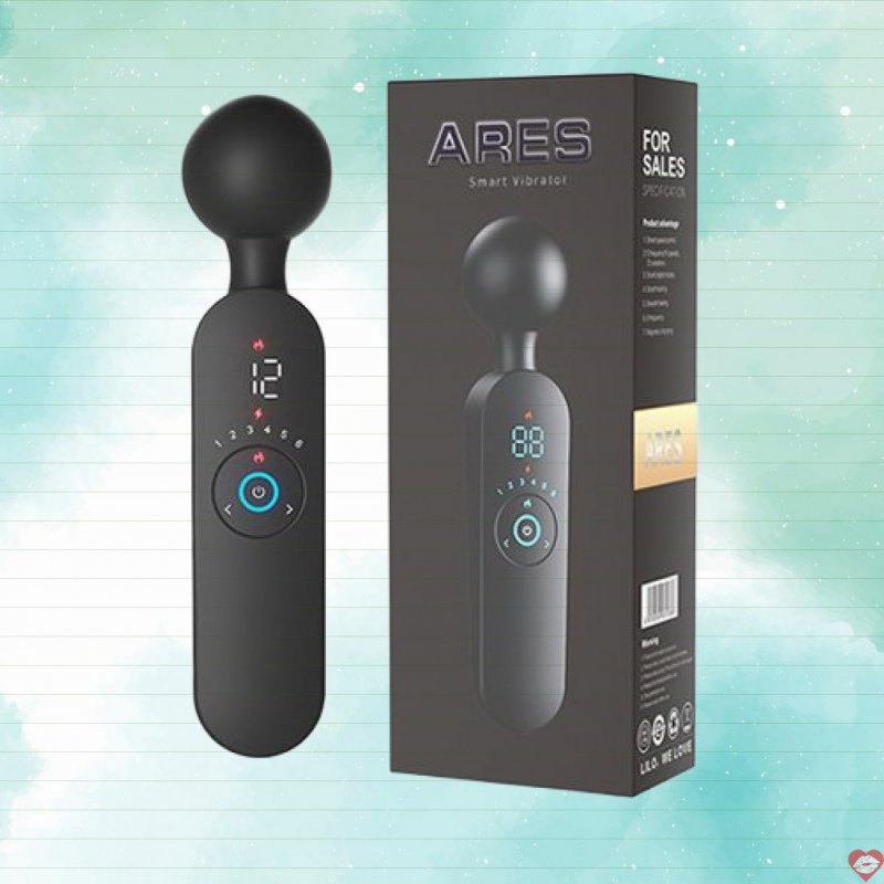Chày rung kích thích âm đạo cao cấp có sưởi ấm Ares Smart Vibrator