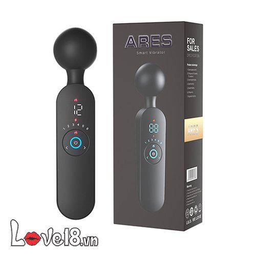 Chày rung sưởi ấm Ares cao cấp kích thích âm đạo thỏa mãn