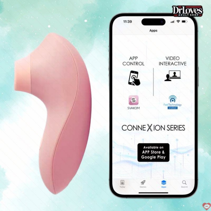 Máy Rung Âm Vật Svakom Pulse Lite Neo App-Controlled 5 Chế Độ 