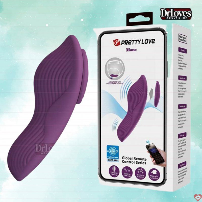 Chíp Rung PrettyLove Mane Điều Khiển App Quần Lót Rung Nữ 