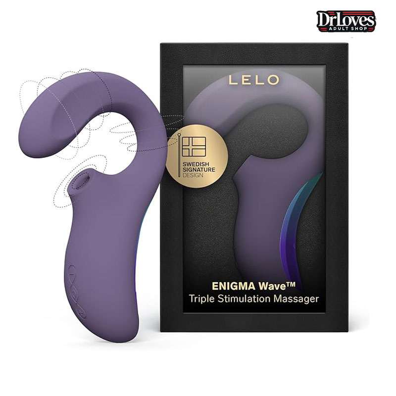 Máy Rung LELO Engima Wave 2in1 8 Chế Độ Rung Sóng Âm Cao Cấp