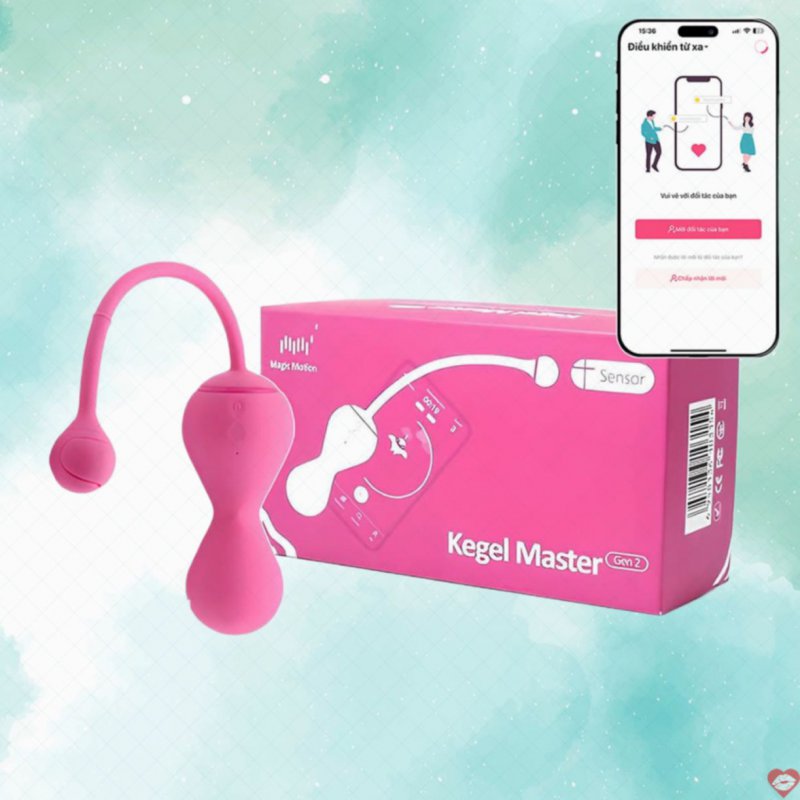 Bóng tập se khít vùng kín kết nối App Magic Motion Kegel Master Gen 2
