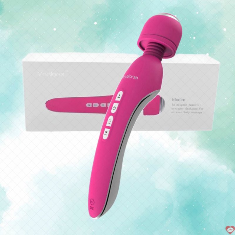 Chày rung Nhật Bản 2 đầu có xung điện Nalone Electro Wand