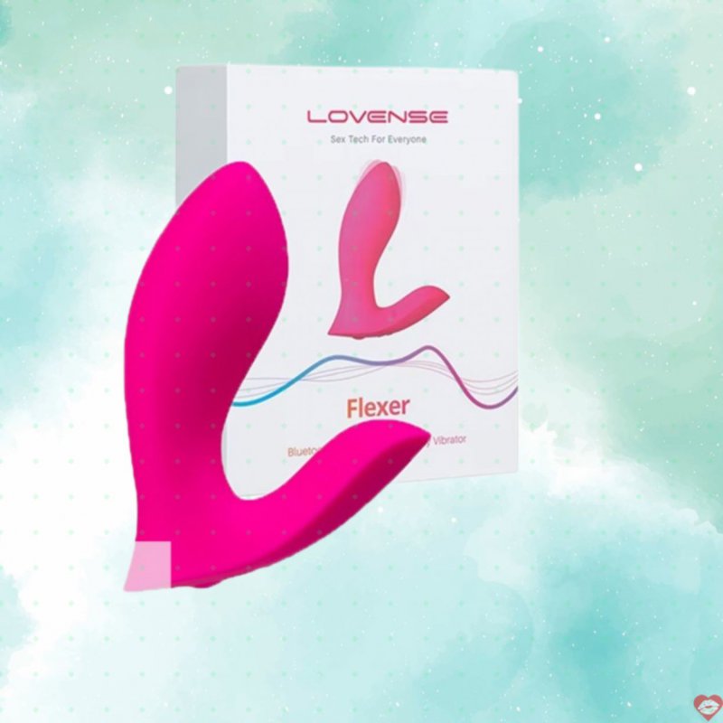 Lovense Flexer máy massage điểm G 2 đầu rung chuyển động