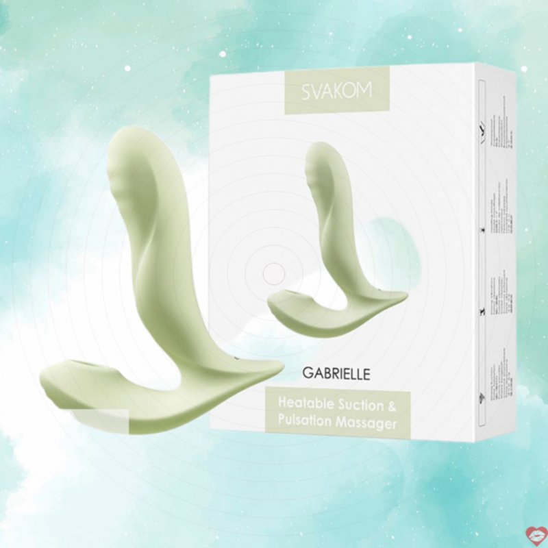Máy mát xa điểm G thụt hút sưởi ấm điều khiển từ xa Svakom Gabrielle