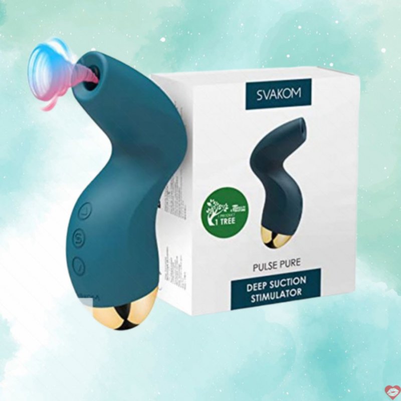 Máy rung hút vùng kín Svakom Pulse Pure - Mỹ
