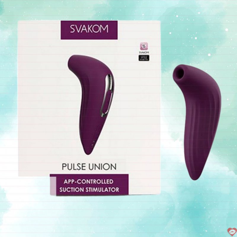 Máy rung hút âm đạo điều khiển từ xa Svakom Pulse Union