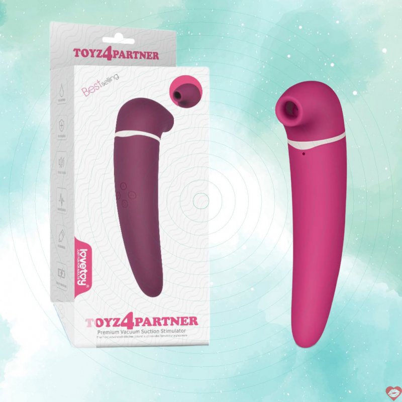 Máy rung hút âm vật 2 đầu siêu kích thích Lovetoy Toyz4 Partner