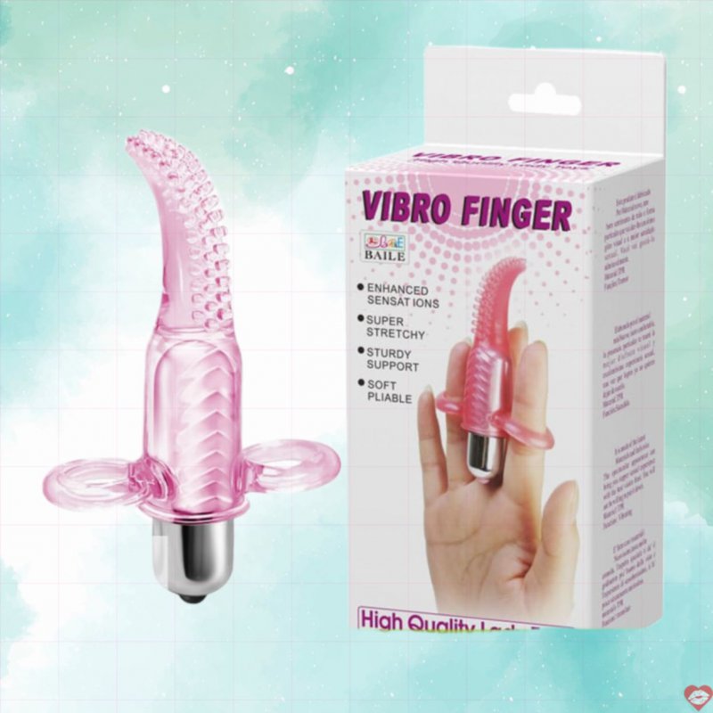 Nhẫn rung tình yêu massage âm vật Baile Vibro Finger