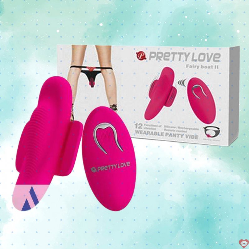 Quần sịp rung điều khiển từ xa Pretty Love Fairy Boat 2