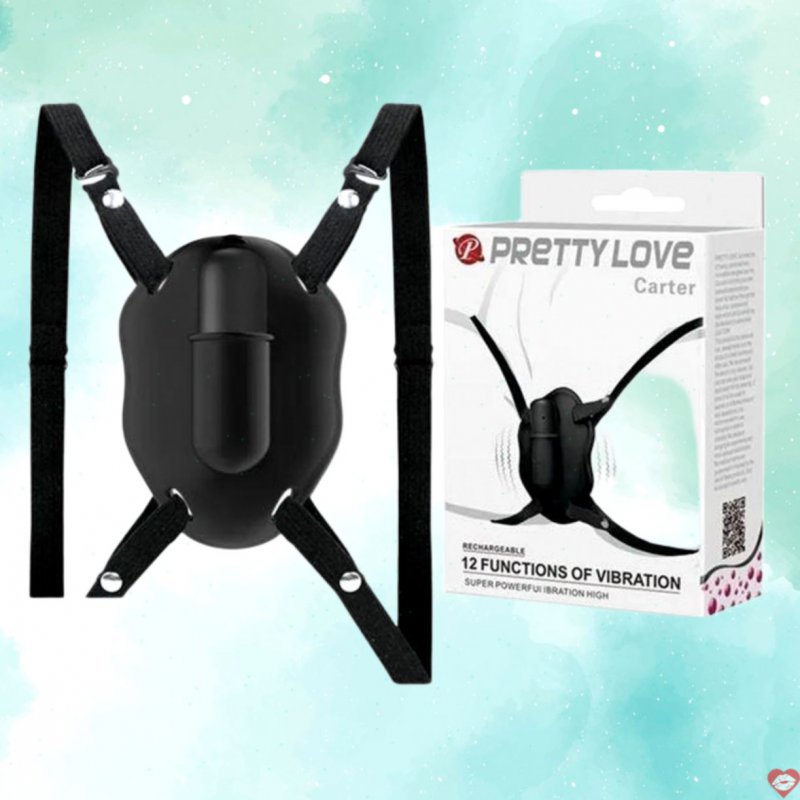 Máy rung mini có dây đeo Pretty Love Carter